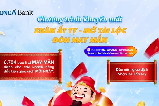 Xuân đến nhà, Lộc đến tay – Giao dịch ngay cùng DongA Bank