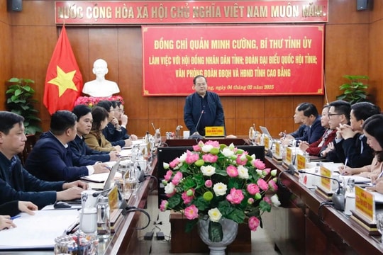 Cao Bằng: Tăng cường giám sát, đôn đốc việc giải quyết ý kiến, kiến nghị của cử tri