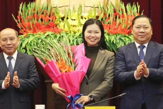 Hòa Bình: Trưởng Ban Tổ chức Tỉnh ủy Bùi Thị Minh được giới thiệu để bầu giữ chức Chủ tịch HĐND tỉnh