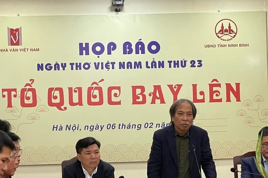 Ngày thơ Việt Nam năm 2025 có chủ đề “Tổ quốc bay lên”