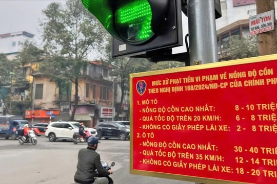 Ý thức chấp hành pháp luật giao thông của người dân được nâng cao