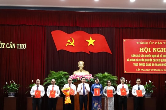 TP. Cần Thơ: Hợp nhất Ban Tuyên giáo và Dân vận Thành ủy