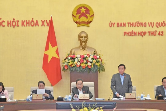 Ủy ban Thường vụ Quốc hội cho ý kiến về dự án Luật sửa đổi, bổ sung một số điều của Luật Tổ chức Quốc hội