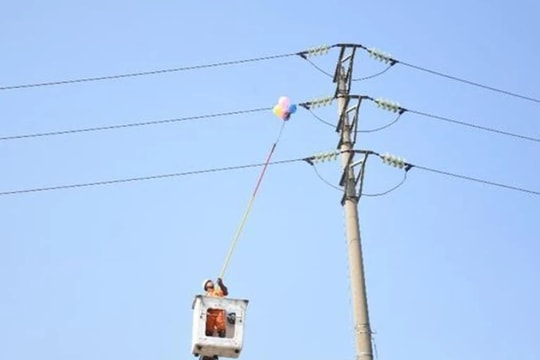 Bóng bay tiềm ẩn nguy cơ gây sự cố điện