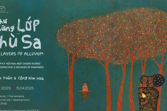 Triểm lãm sơn mài "Như những lớp phù sa"