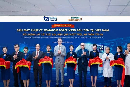 Việt Nam có siêu máy chụp CT hiếm có với hơn 100.000 lát cắt, giảm tối đa tia xạ
