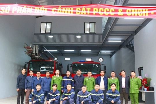 Công an quận Ba Đình thành lập Phân đội Cảnh sát phòng cháy, chữa cháy và cứu nạn, cứu hộ 
