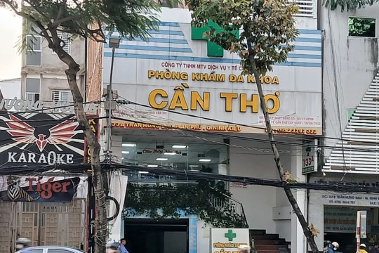 Tước giấy phép hoạt động Phòng khám đa khoa Cần Thơ