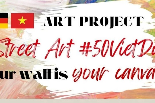 Đại sứ quán Đức kêu gọi nghệ sĩ Việt Nam vẽ tranh tường