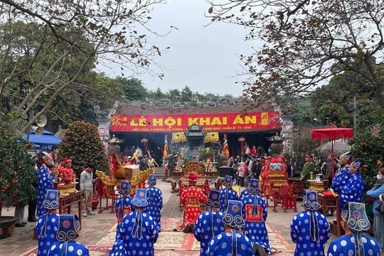 Chủ động phương án bảo đảm an ninh trật tự, an toàn Lễ hội Khai ấn đền Trần 