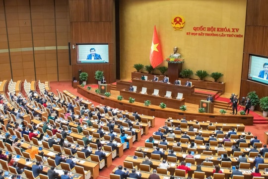 Chính phủ trình Quốc hội điều chỉnh mục tiêu tăng trưởng GDP đạt 8% trở lên