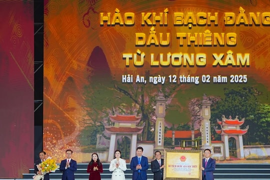 Lễ đón nhận Bằng xếp hạng Di tích lịch sử Quốc gia đặc biệt Khu vực Từ Lương Xâm