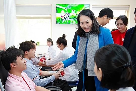 Khởi động chương trình vận động hiến máu quan trọng nhất trong năm 
