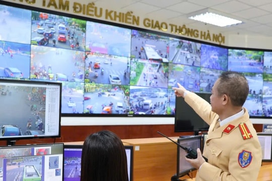 Hơn 600 “mắt thần” phát hiện vi phạm giao thông ở Hà Nội