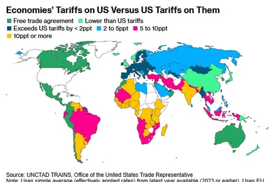 Mỹ áp thuế đối ứng, Đông Nam Á sẽ bị ảnh hưởng mạnh
