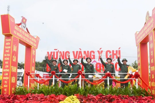 Bà Rịa - Vũng Tàu hoàn thành giao quân năm 2025, bảo đảm chất lượng, đủ chỉ tiêu