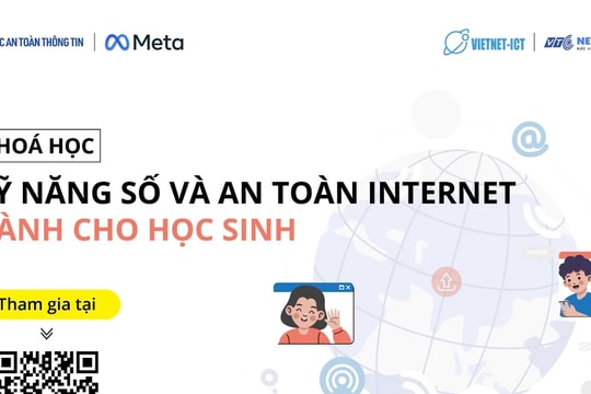 Khai giảng khóa học "Kỹ năng số và an toàn Internet dành cho học sinh"