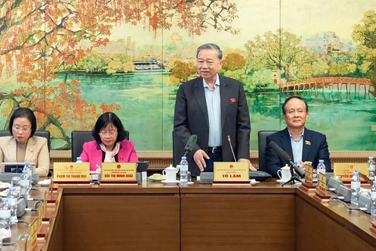 Tổng Bí thư Tô Lâm: Không chỉ tháo gỡ khó khăn mà còn phải khuyến khích, thúc đẩy khoa học công nghệ phát triển