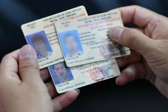 Người dân có thể nộp hồ sơ đổi giấy phép lái xe ngay tại địa bàn xã, phường