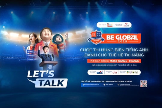 10 năm iSMART Education tổ chức English Champion: Từ sân chơi trí tuệ đến bệ phóng hội nhập quốc tế cho học sinh Việt
