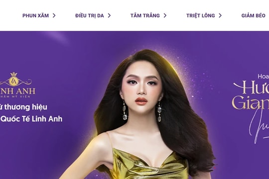 Đình chỉ hoạt động hàng loạt cơ sở của Thẩm mỹ quốc tế Linh Anh vì can thiệp trái phép vào cơ thể người