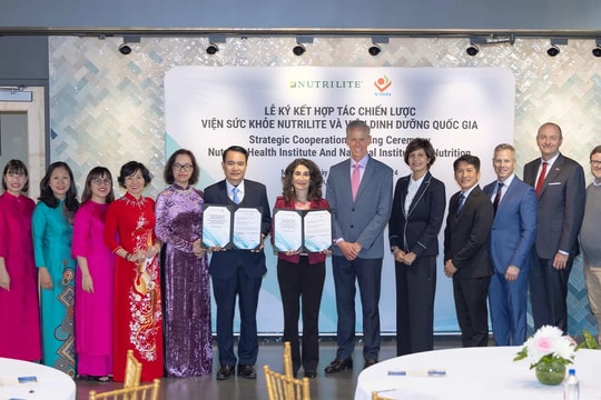 Amway hợp tác chiến lược cùng Viện Dinh dưỡng Quốc gia nâng cao sức khỏe cộng đồng