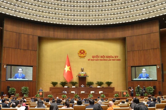 Quốc hội thông qua Nghị quyết về cơ cấu tổ chức của Chính phủ