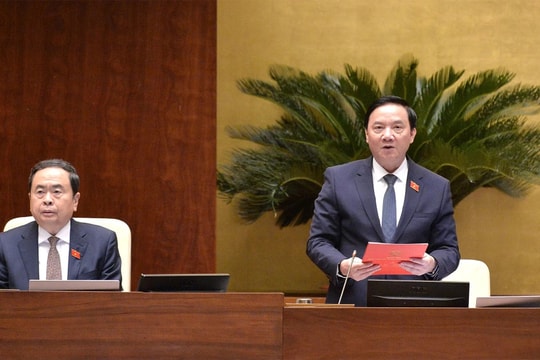 Quốc hội họp về công tác nhân sự, cơ cấu tổ chức và số lượng thành viên Chính phủ, việc tổ chức các cơ quan của Quốc hội