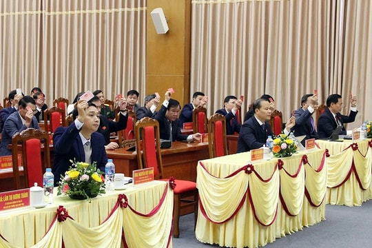 Bắc Giang: Thông qua nghị quyết thành lập, tổ chức lại các cơ quan chuyên môn thuộc UBND tỉnh 