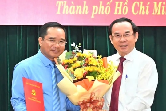 Ông Nguyễn Văn Được làm Phó Bí thư Thành ủy TP. Hồ Chí Minh