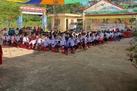 Lạng Sơn công bố tình huống khẩn về thiên tai tại trường Tiểu học II xã Kiên Mộc