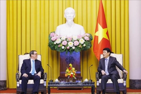 Chủ tịch nước Lương Cường tiếp Bộ trưởng Ngoại giao Cuba