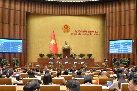 NGHỊ QUYẾT về cơ cấu số lượng thành viên Chính phủ nhiệm kỳ Quốc hội khóa XV