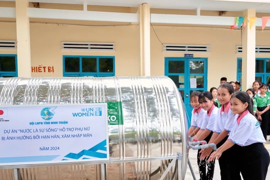 Hỗ trợ hơn 10.000 người tiếp cận nước sạch và sinh kế