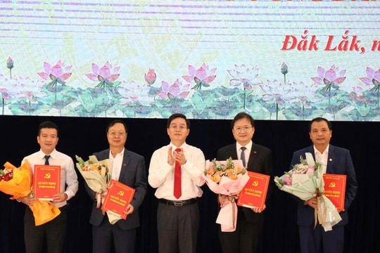 Đắk Lắk giảm 1 cơ quan của Tỉnh ủy, 6 cơ quan thuộc UBND tỉnh sau tinh gọn