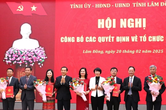 Lâm Đồng bổ nhiệm 6 Giám đốc sở mới sau hợp nhất