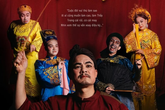 Biểu diễn vở tuồng hài “Phương thuốc thần kỳ”