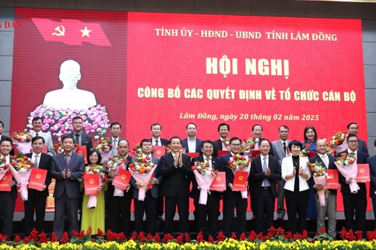 Lâm Đồng bổ nhiệm 6 Giám đốc Sở mới sau sáp nhập