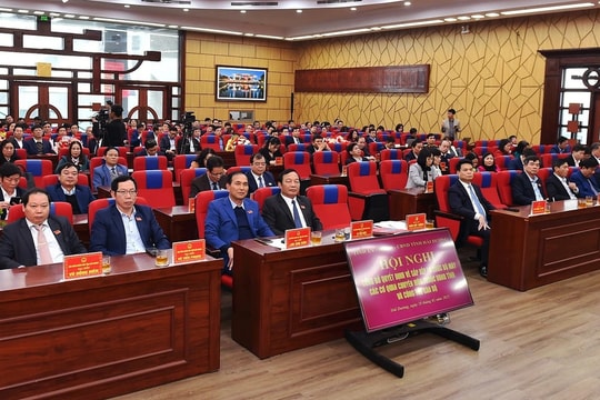 Hải Dương công bố quyết định thành lập và bổ nhiệm lãnh đạo 5 sở mới