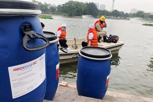 Công ty thoát nước Hà Nội vẫn chưa có phương án xử lý hơn 3 tấn chế phẩm Redoxy-3C hết hạn 