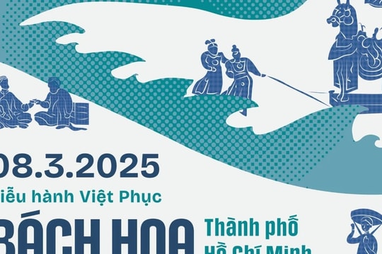 Ngày hội Việt phục "Bách Hoa Bộ Hành" tại TP. Hồ Chí Minh