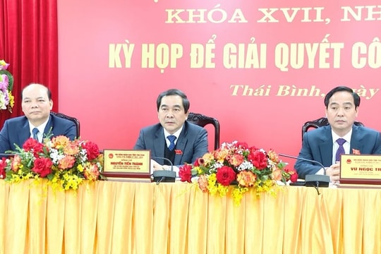 Thái Bình thành lập 5 cơ quan chuyên môn thuộc UBND tỉnh 