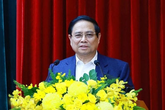 Thủ tướng Phạm Minh Chính: Kiểm tra phải nêu bật kết quả, cũng như chỉ ra hạn chế và giải pháp khắc phục