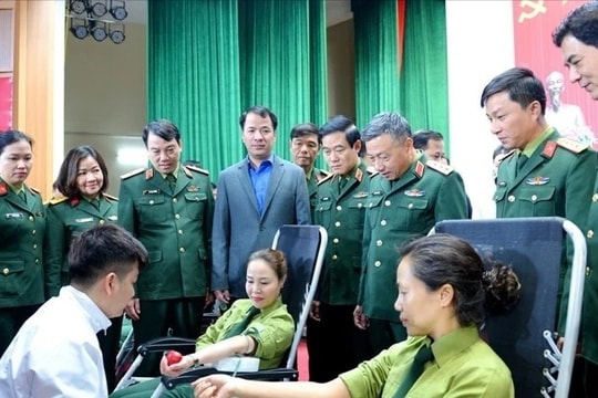 Phát động phong trào hiến máu tình nguyện trong tuổi trẻ toàn quân năm 2025