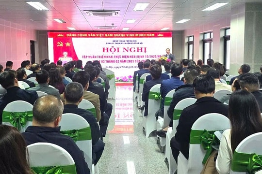 Tập huấn về quản lý, sử dụng và khai thác tài sản kết cấu hạ tầng đường sắt