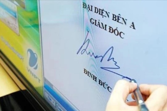 Áp dụng quy định mới về chữ ký điện tử và dịch vụ tin cậy từ 10.4