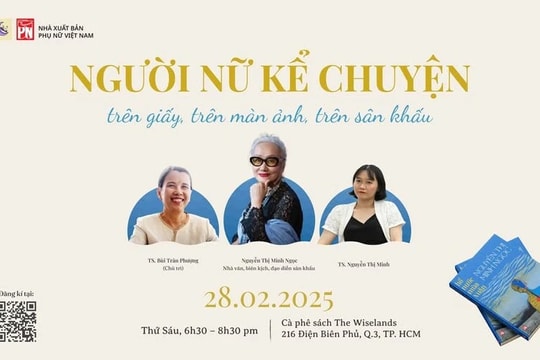 Giao lưu với nhà văn, đạo diễn sân khấu, biên kịch Nguyễn Thị Minh Ngọc