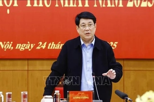 Phiên họp thứ nhất của Ban Chỉ đạo Cải cách tư pháp Trung ương