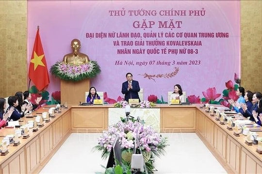 Thủ tướng Chính phủ sẽ gặp mặt các nữ tướng, nữ anh hùng lao động, nhà khoa học nữ