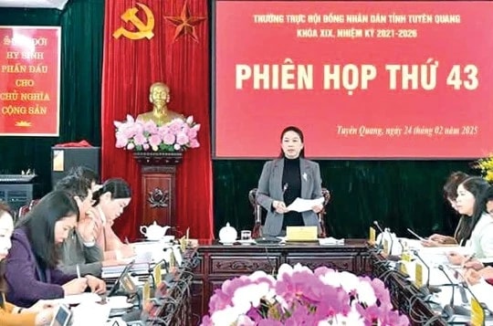 Tuyên Quang: Thường trực HĐND tỉnh đề nghị tiếp tục đôn đốc, giám sát giải quyết các ý kiến, kiến nghị